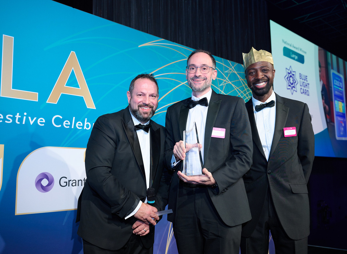 Blue Light Card, supported by Inflexion