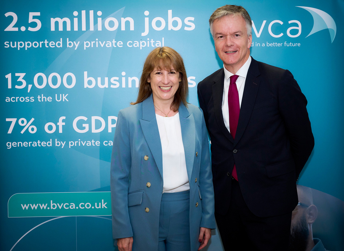 Chancellor Rachel Reeves with Michael Moore