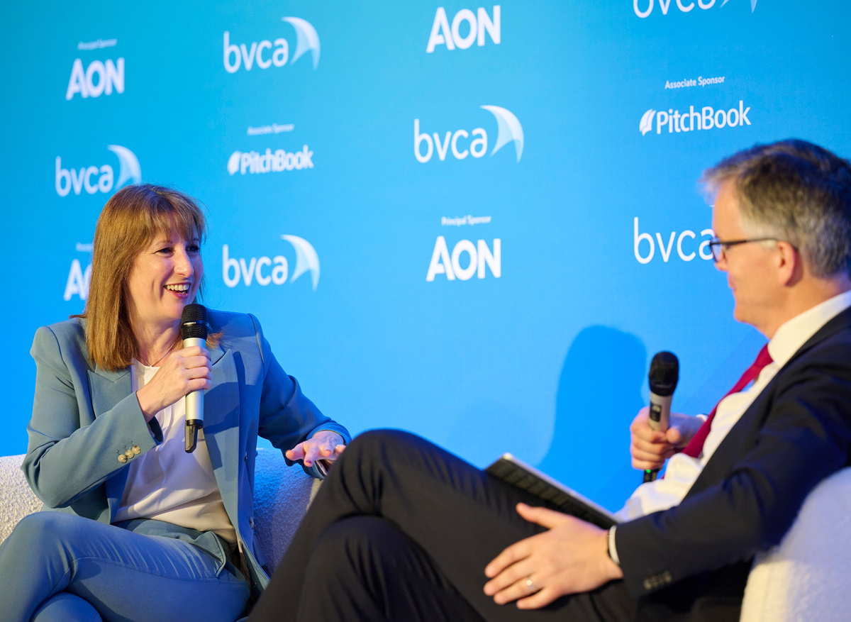 Chancellor Rachel Reeves with Michael Moore